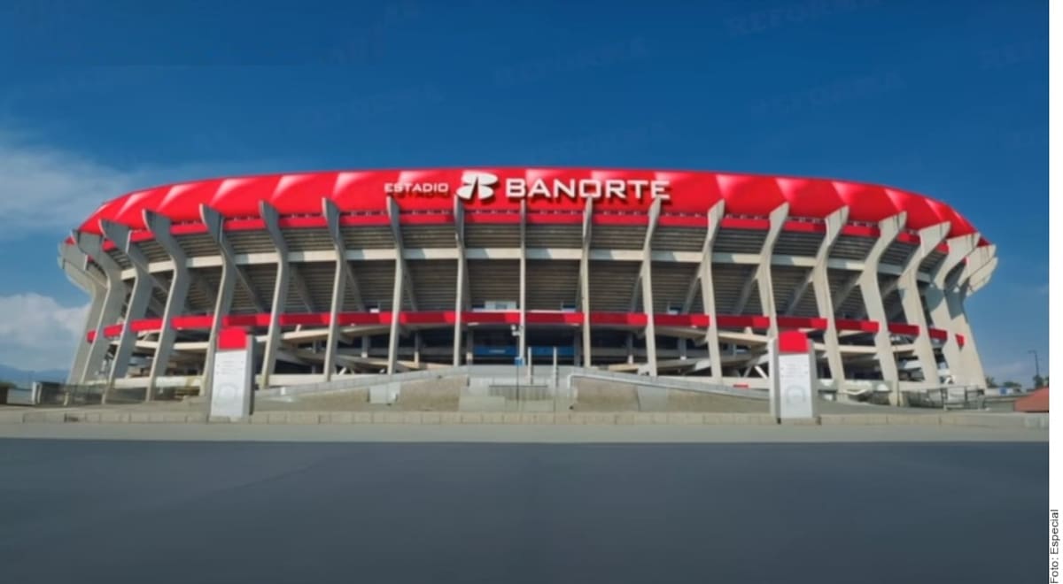 El Estadio Azteca cambiará de nombre a Estadio Banorte a partir del año 2026. (Foto: Cortesía)