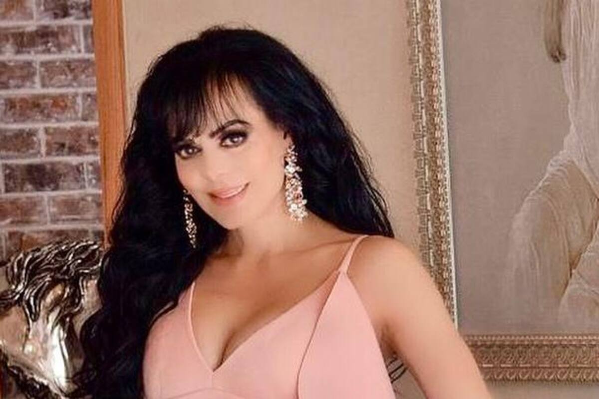 Maribel Guardia impacta a sus seguidores con colorido vestido