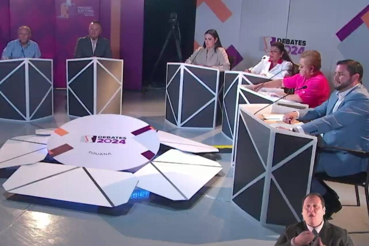 Candidatos a la alcaldía de Tijuana se debaten en temas de seguridad y movilidad