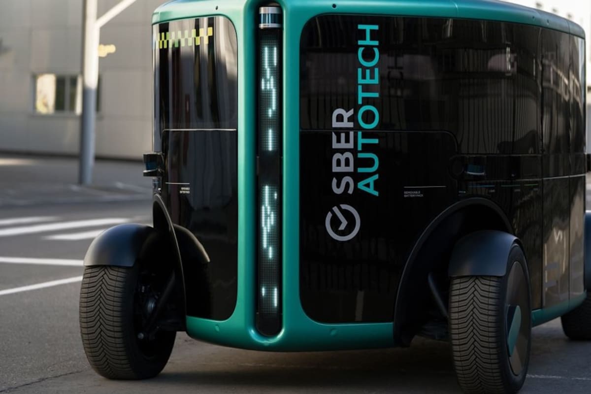 El taxi del futuro fue presentado en Rusia
