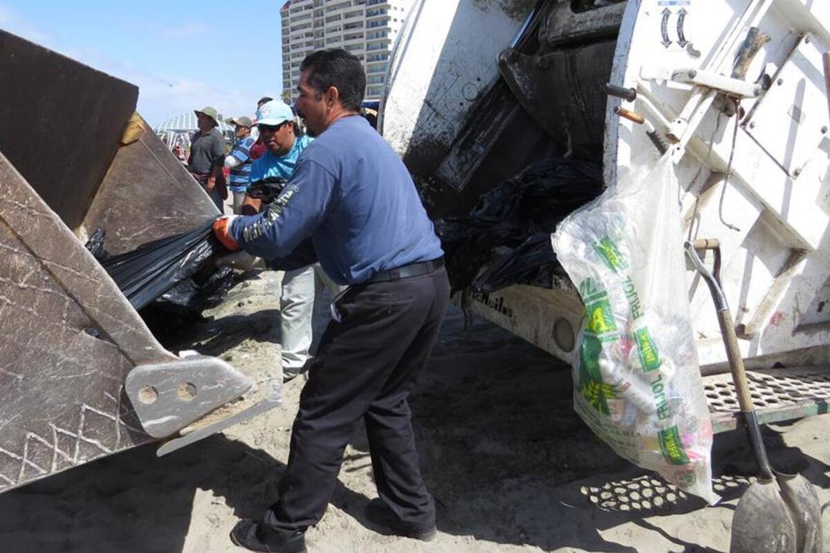 Buscan regularizar recolección de basura en Rosarito
