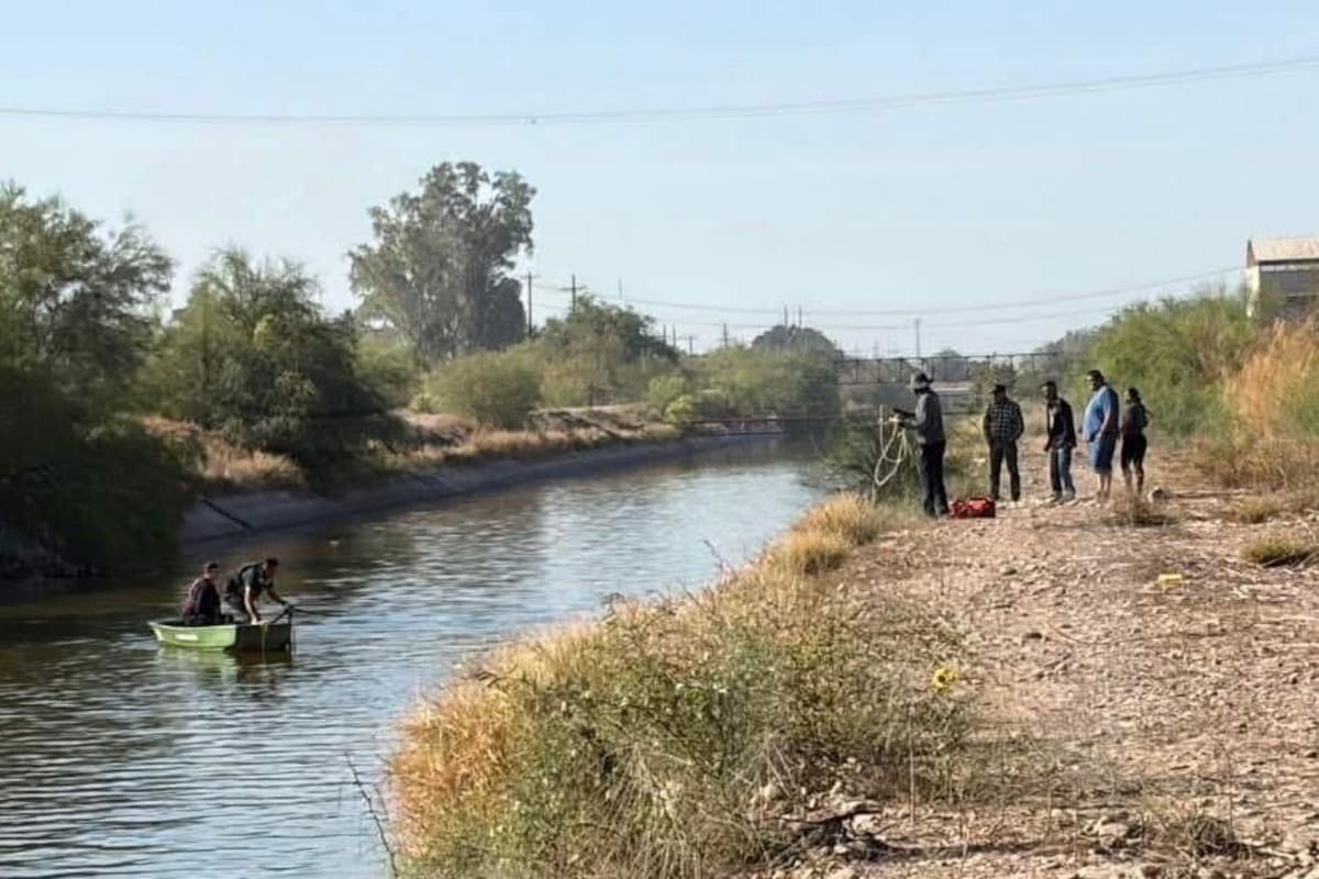 Tragedia en Navojoa: Encuentran sin vida a dos hermanos en canal Las Pilas tras intensa búsqueda