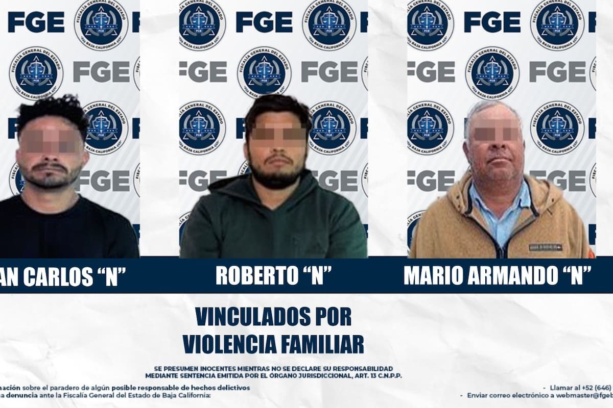 Tres hombres enfrentan proceso por agredir a familiares