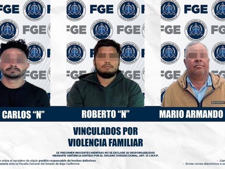 Tres hombres enfrentan proceso por agredir a familiares