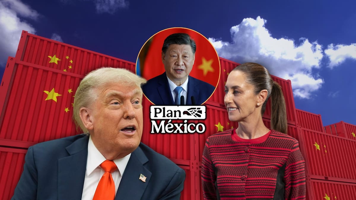 Estados Unidos, México y Canadá consumen alrededor del 60% de lo que produce China, mientras que el gigante asiático solo adquiere el 30% de lo que genera la región T-MEC. Foto: Especial