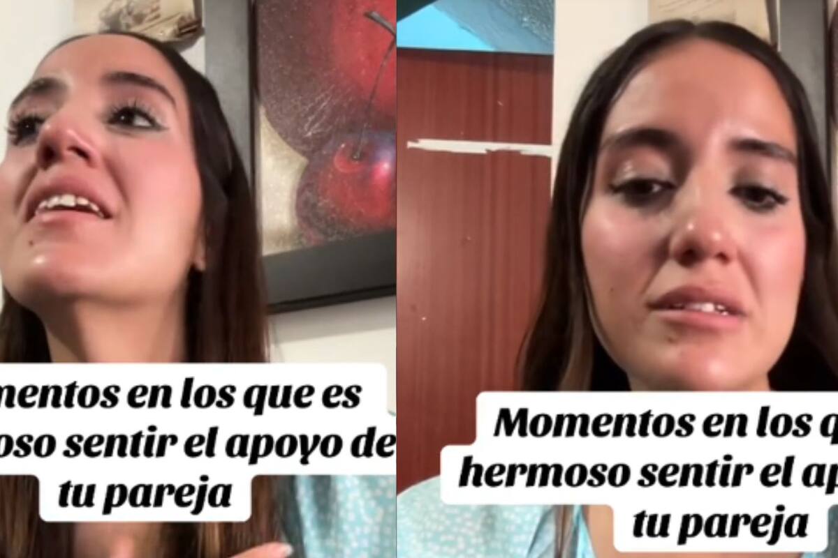 Mujer llora por los gestos de su pareja tras quedarse sin trabajo; la acusan de aceptar “lo mínimo”