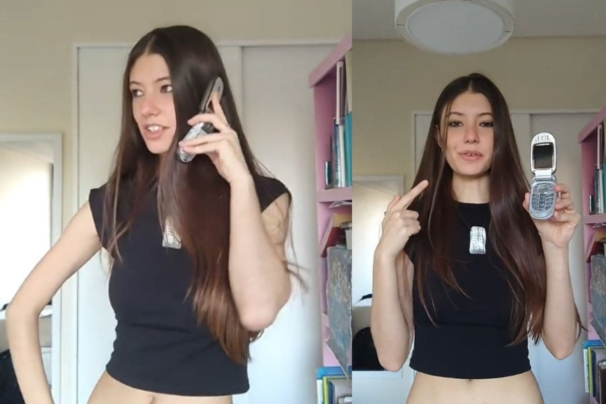 “Retrocedí 20 años en el tiempo”: Mujer asegura que empezará a utilizar celulares vintage