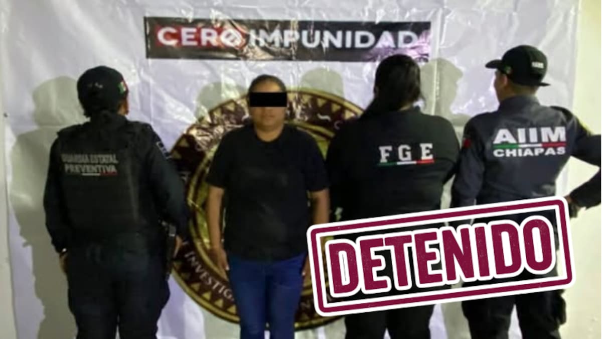 Detienen en Chiapas a mujer señalada por retener a una menor: operativo conjunto revela presunta participación directa en el caso