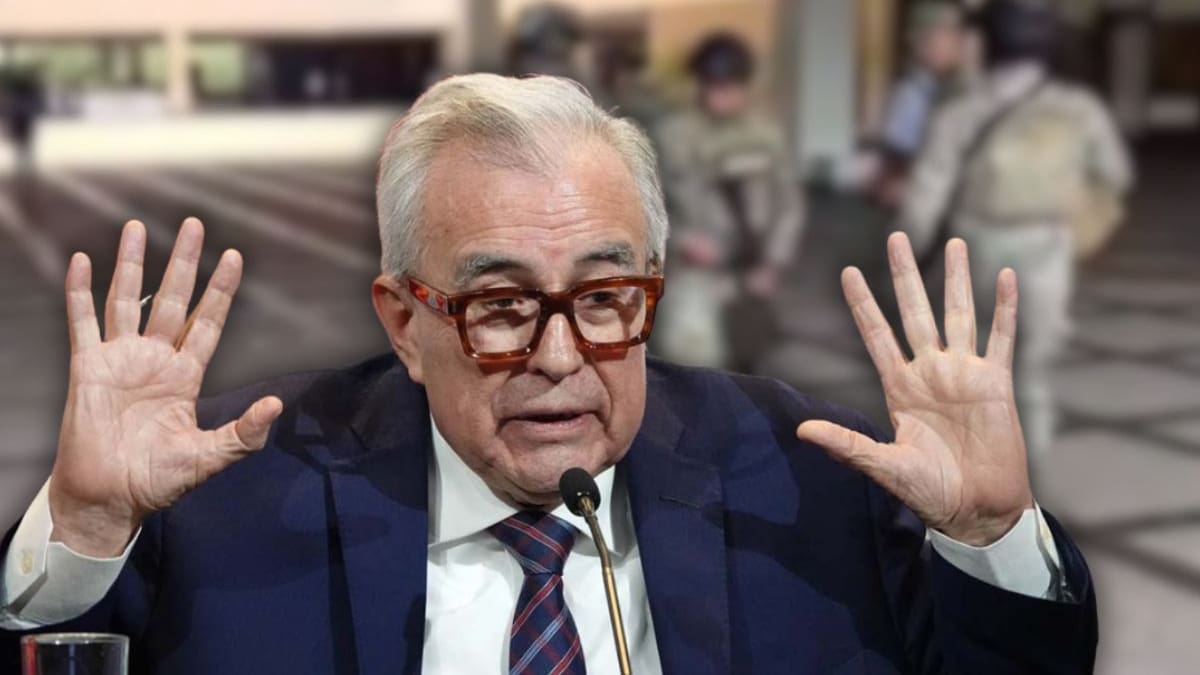 Marina resguarda Palacio de Gobierno en Culiacán mientras crece presión política sobre Rubén Rocha Moya tras acusaciones desde EEUU
