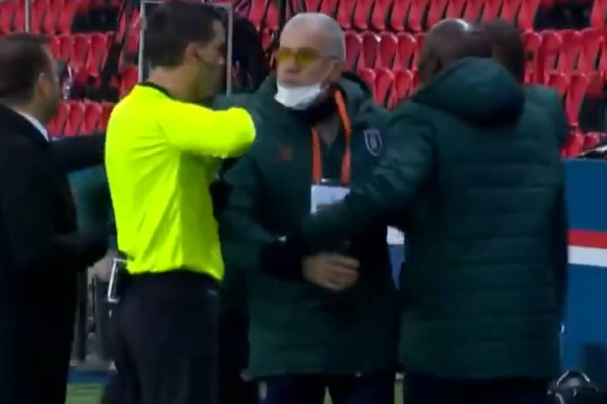 Duelo entre Instambul y PSG se suspende por insulto racista del cuarto árbitro