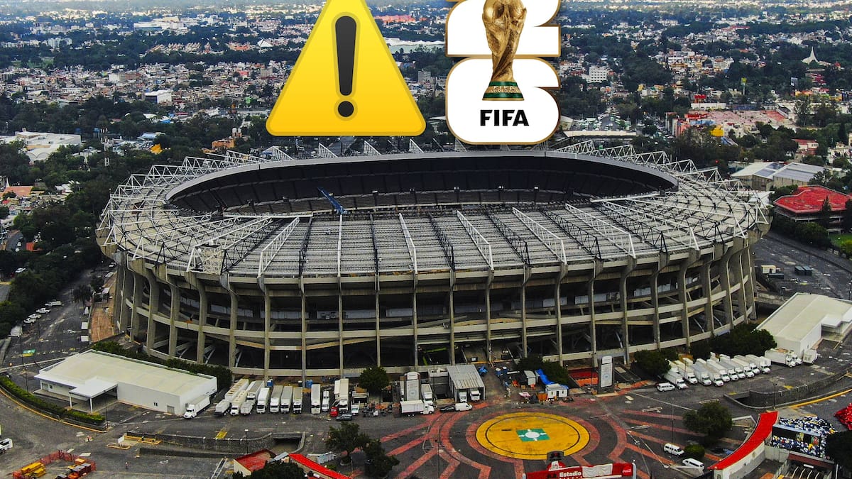 A contrarreloj rumbo al Mundial, autoridades aceleran obras hidráulicas en los alrededores del Estadio Azteca para evitar inundaciones históricas