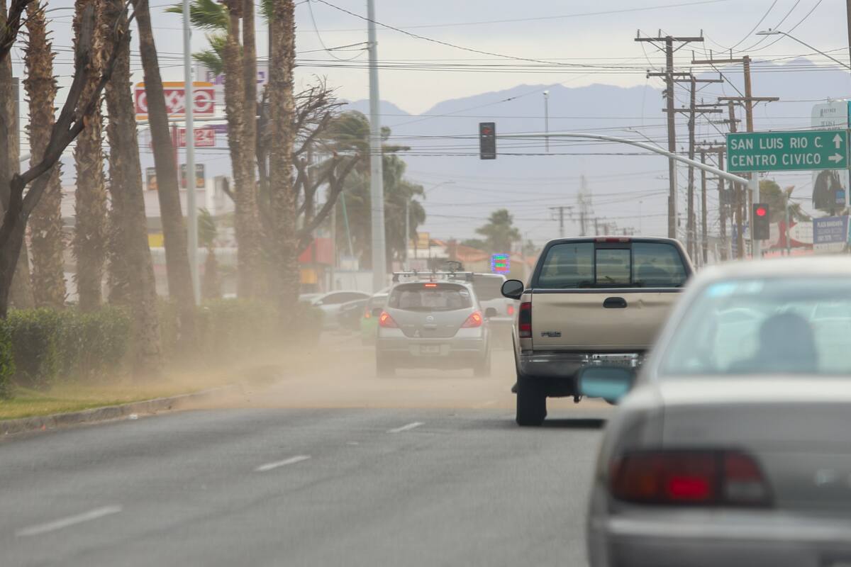 Pronostican rachas de viento de hasta 60 kilómetros por hora el fin de semana