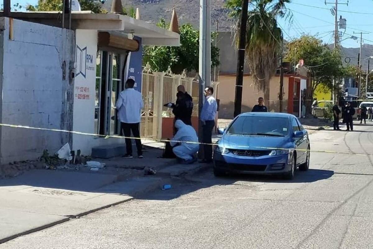 Ultiman a hombre dentro de negocio en Guaymas