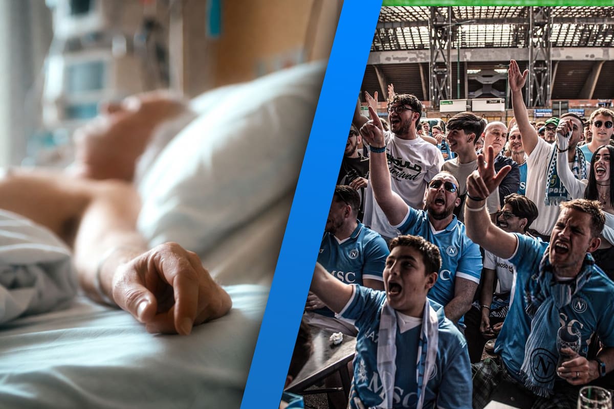 Mujer apuñala a su esposo tras confundir insultos al VAR en pleno Atalanta vs Napoli