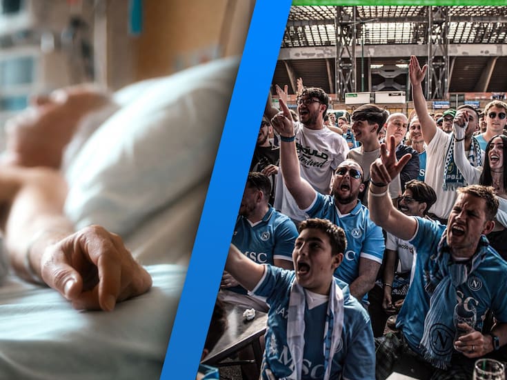 Mujer apuñala a su esposo tras confundir insultos al VAR en pleno Atalanta vs Napoli