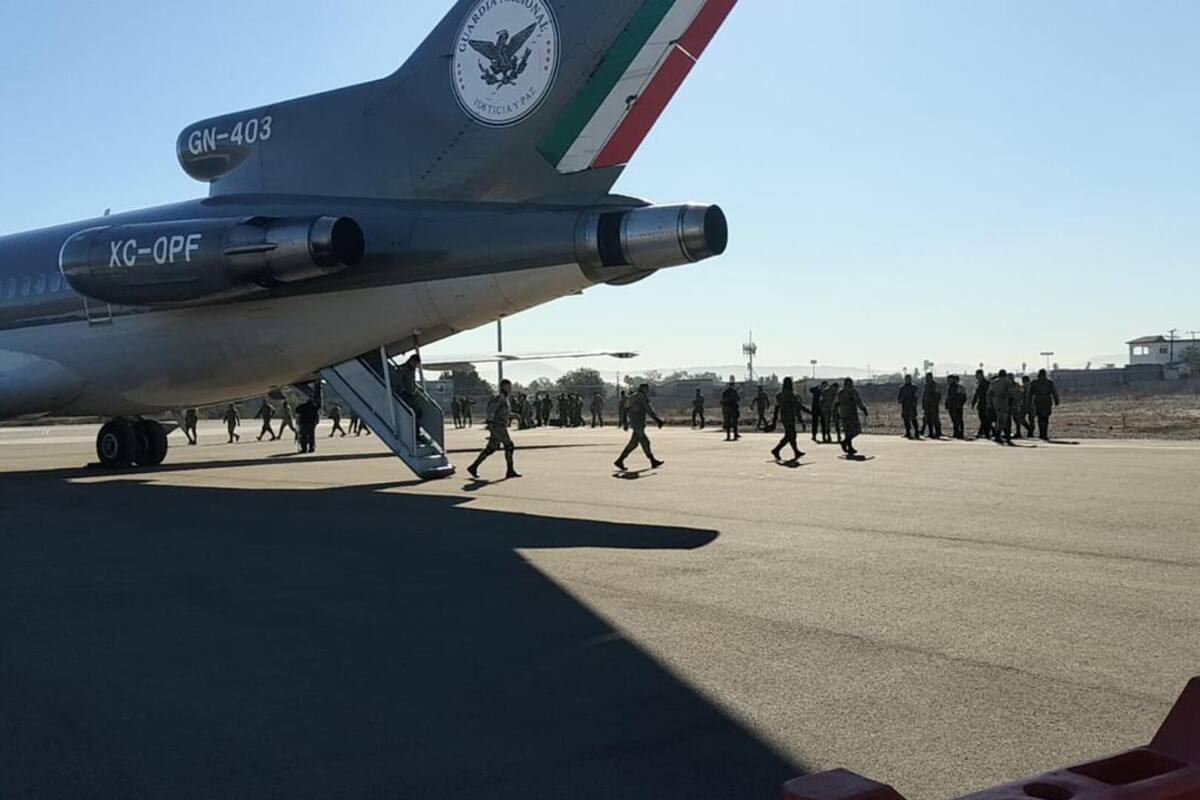 Despliega Ejército Mexicano 200 efectivos para reforzar seguridad en Baja California