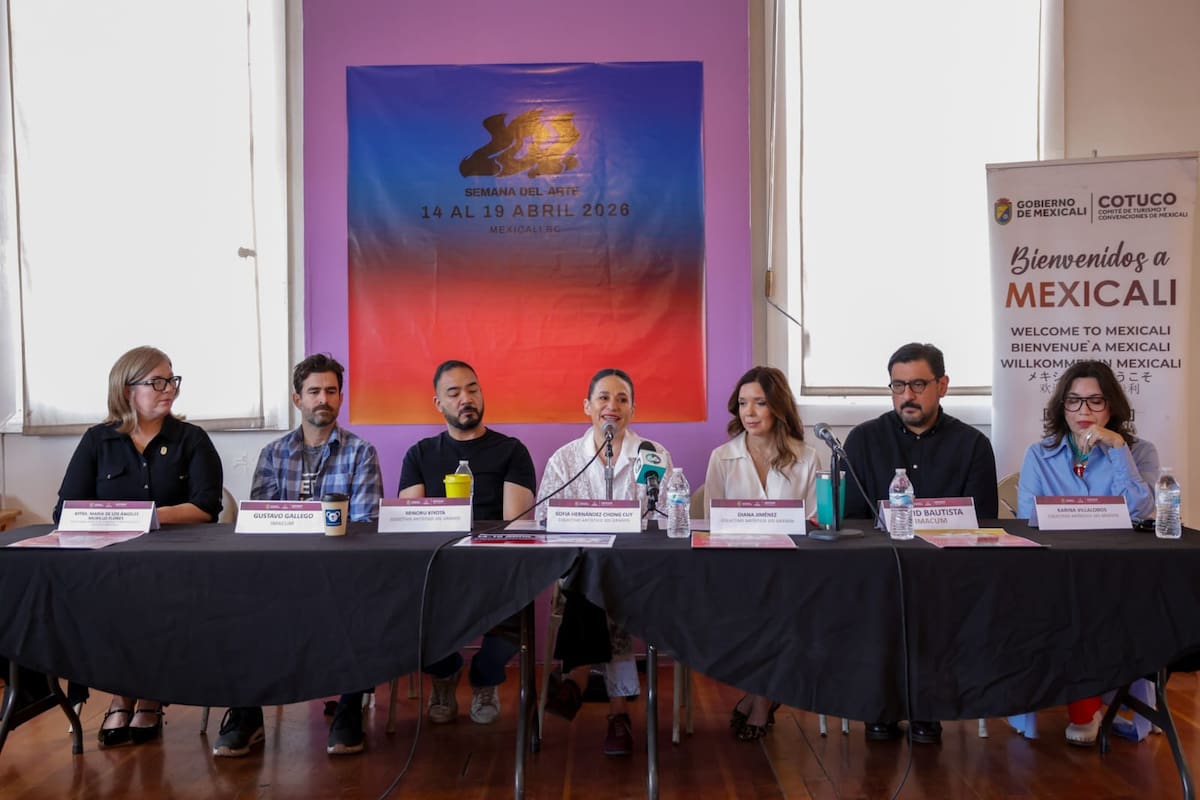 Inicia Semana del Arte en Mexicali con actividades gratuitas del 14 al 18 de abril