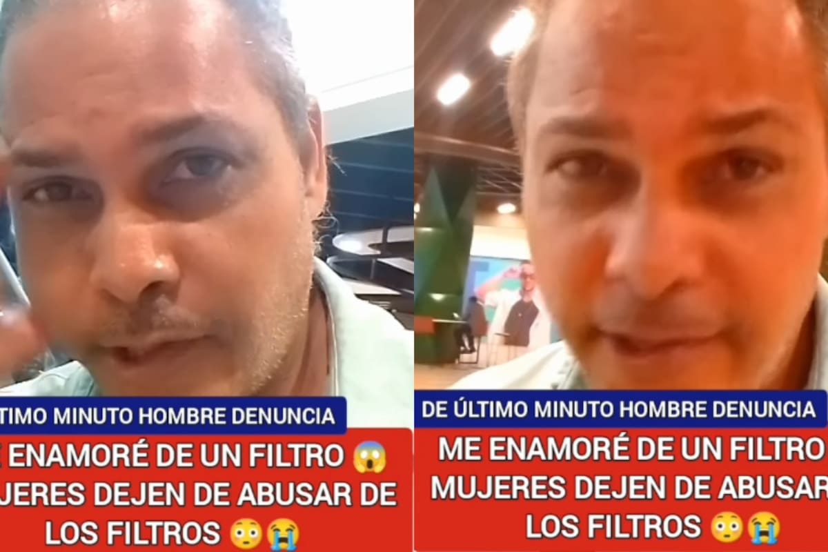 “Me enamoré de un filtro, mujeres, no hagan eso”: hombre asegura que pidió dinero prestado para conocer a su amor de internet y terminó llevándose una gran desilusión