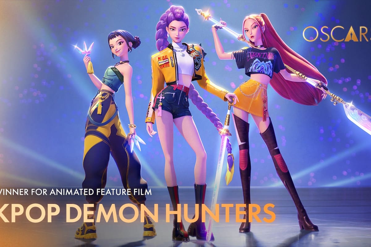 “Kpop Demon Hunters” gana el Oscar a Mejor película animada