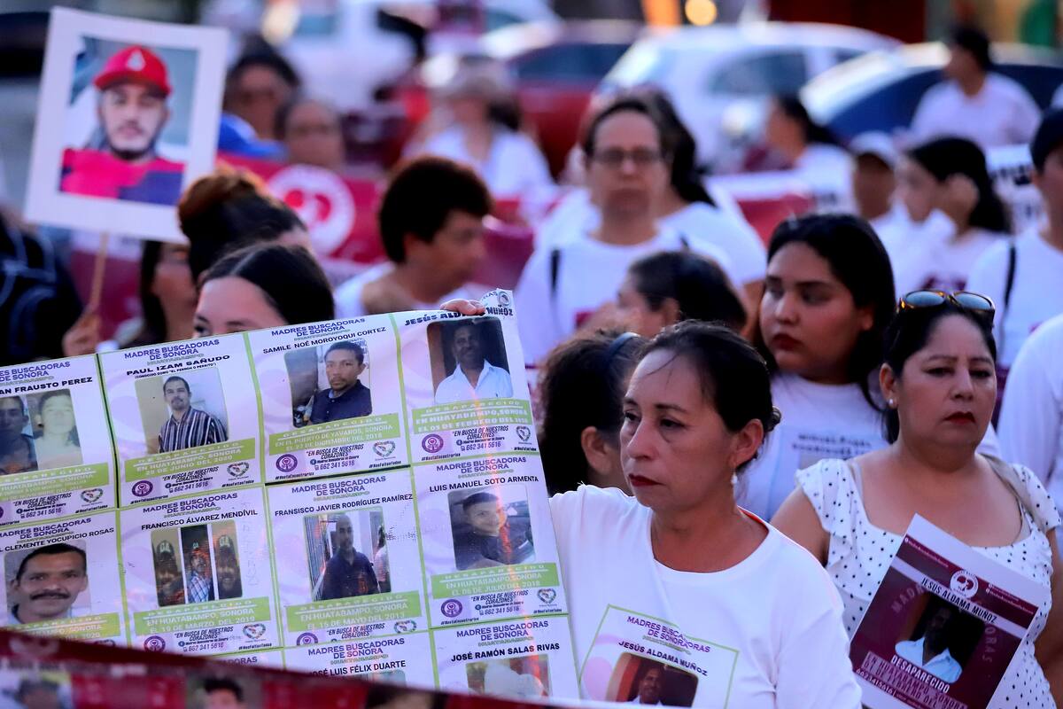 Megamarcha Nacional de las Madres Buscadoras este 10 de mayo