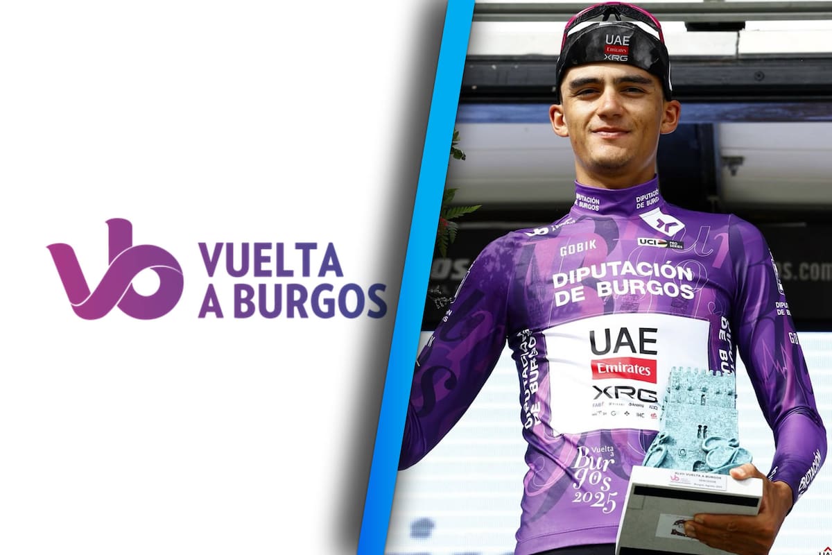 Isaac del Toro se cae y se pincha, pero gana primer lugar en La Vuelta a Burgos 2025