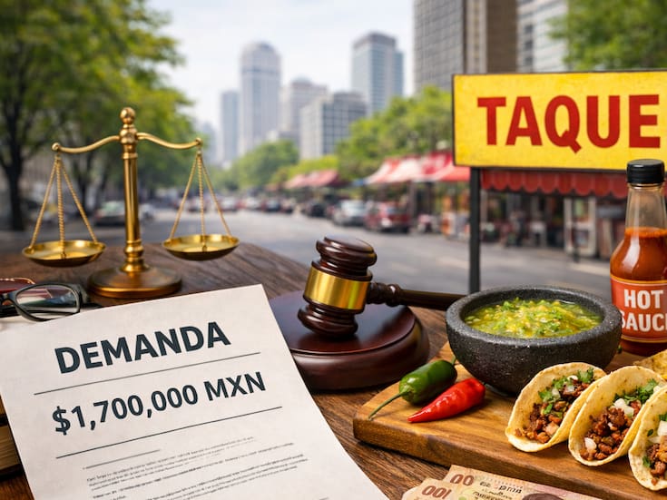 Turista demanda por más de un 1 millón de pesos a taquería tras probar la salsa picante