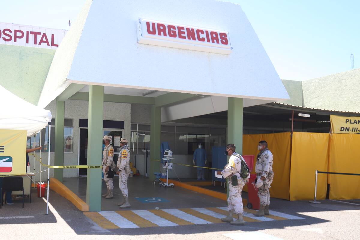 Tiene Sonora más del 70% de ocupación hospitalaria