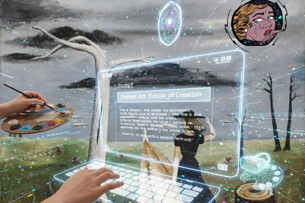 La Nueva Era Visual: Descubre cómo el Prompt Art está redefiniendo la creación artística con IA