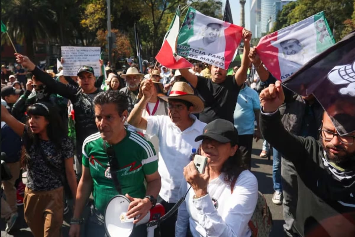 Segunda marcha de la Generación Z en CDMX concluye con 5 presentados ante juez cívico