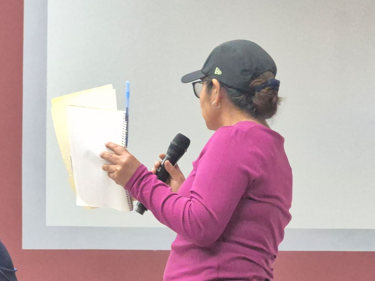 Habitantes de distintas colonias de la delegación La Presa Abelardo L. Rodríguez, solicitaron atención para áreas deportivas y recreativas deterioradas, cierre de espacios, invasión de zonas comunes y falta de mantenimiento. Foto: Michelle Castillo