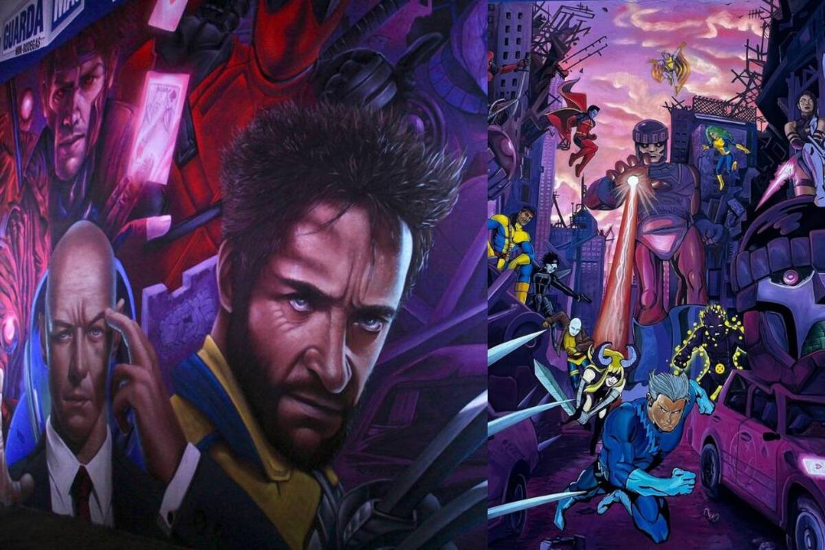 Develan mural en honor a los X-Men en León, Guanajuato