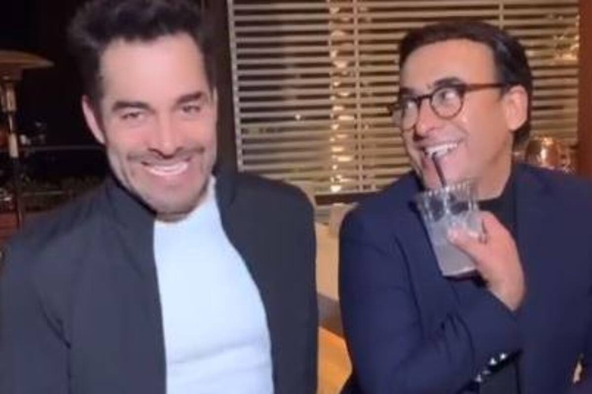 ¡Adal Ramones y Omar Chaparro coquetean en video!