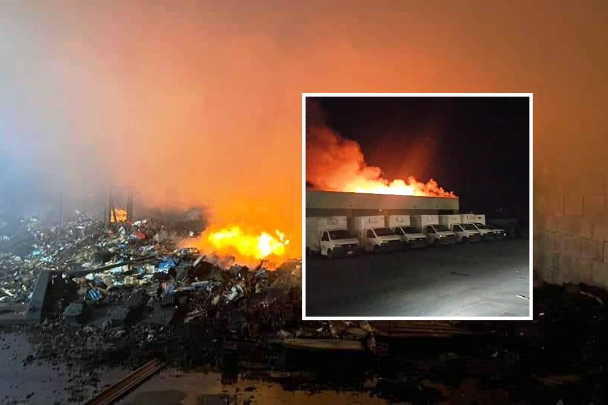 Incendio en bodegas del Poblado Miguel Alemán deja millonarias perdidas