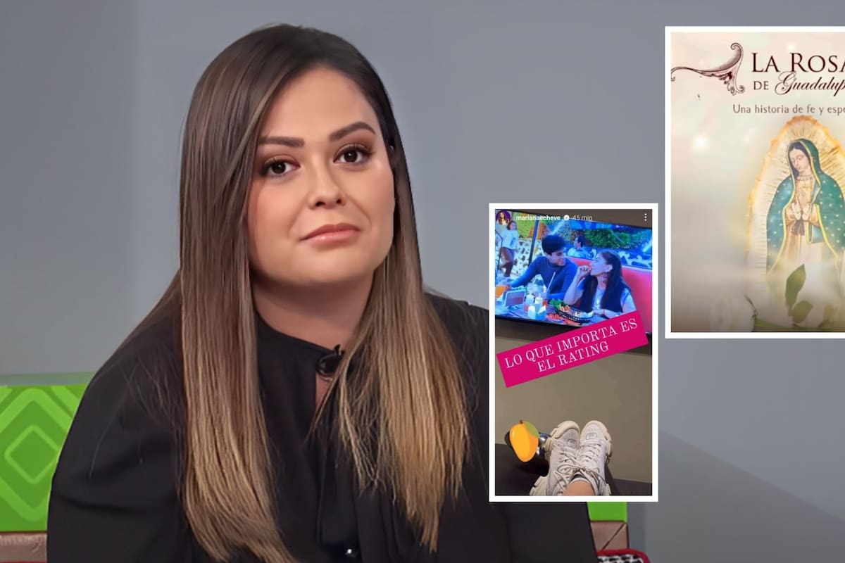 Mariana Echeverría reacciona a capítulo de La Rosa de Guadalupe inspirado en ella