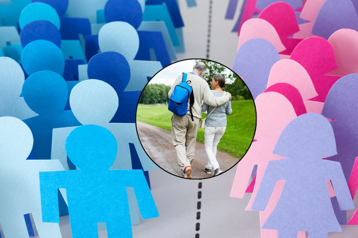 Hombres viven menos que las mujeres en todos los países, revela estudio