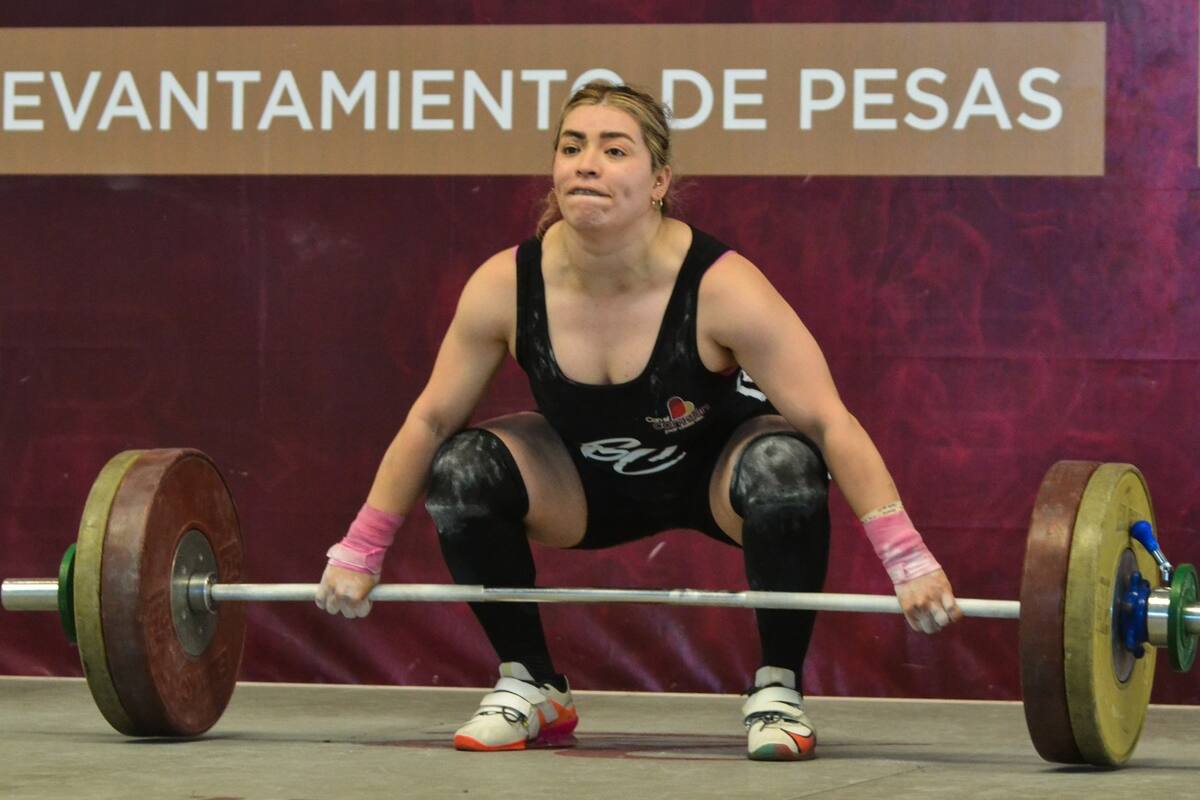 Cachanillas a la tarima en el Nacional de Pesas