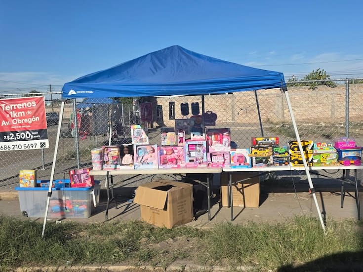 Venta de juguetes reactiva la economía en SLRC previo a Navidad