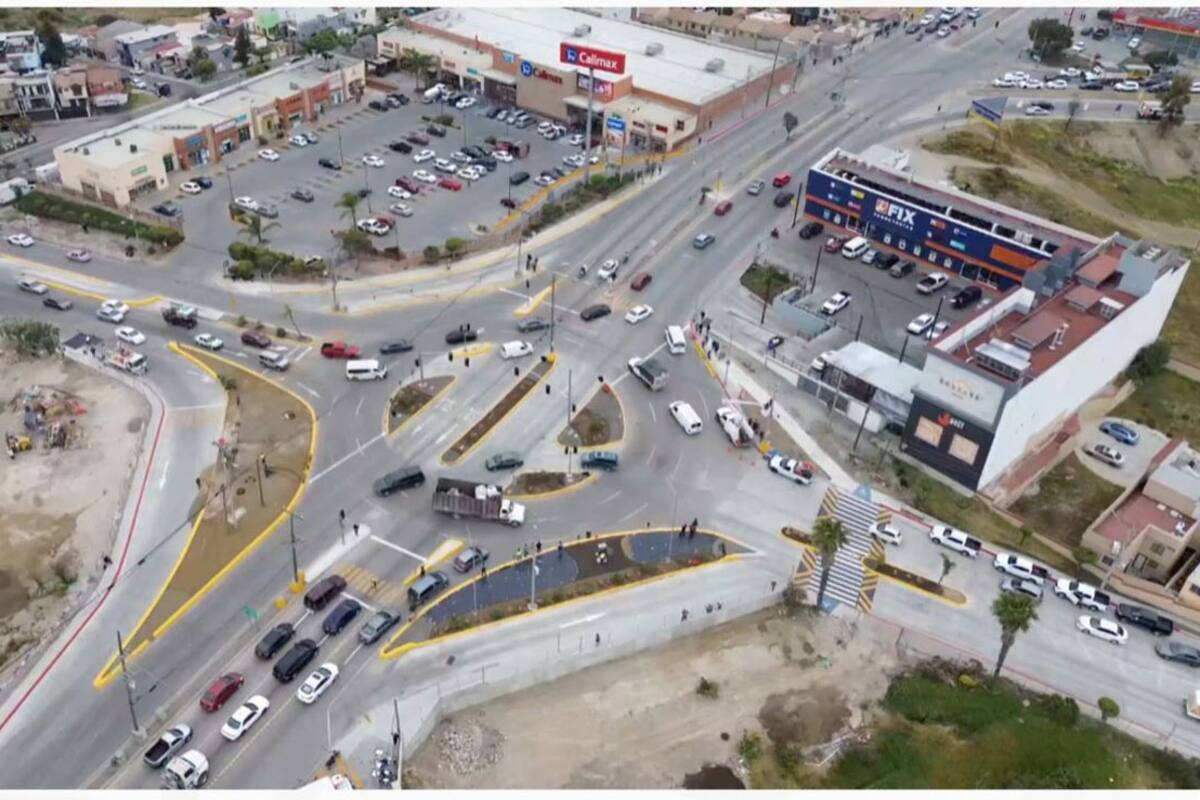 Implementan cambios en glorieta de Santa Fe