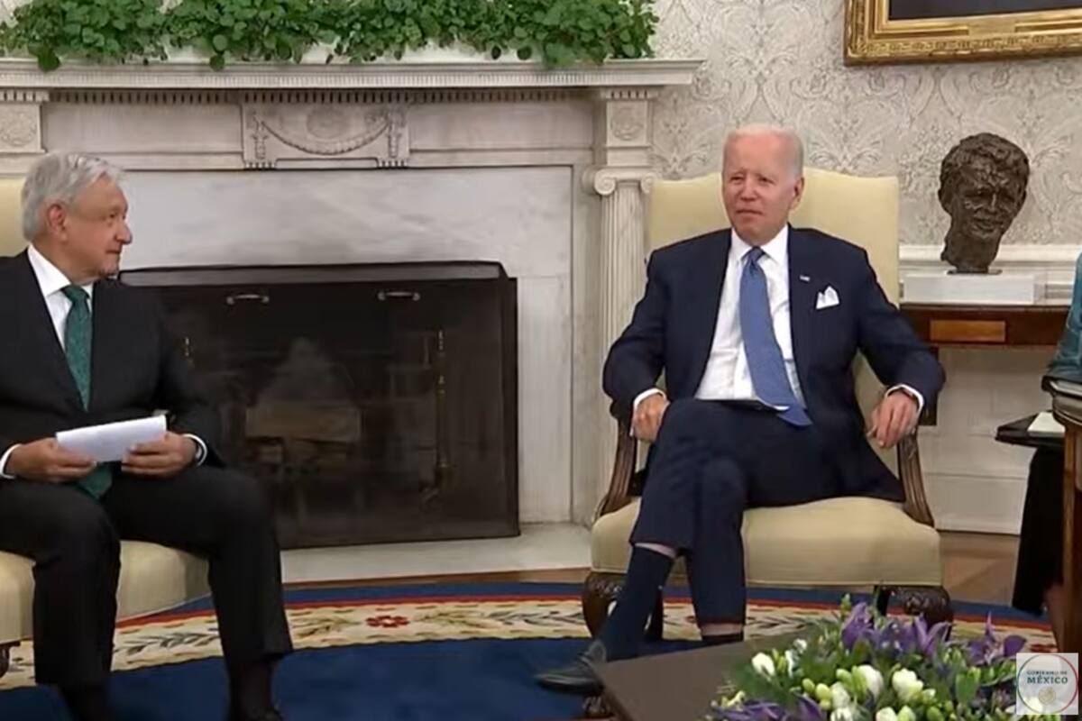 Visita Oficial de AMLO a los Estados Unidos de América. Mensaje a medios en la Oficina Oval