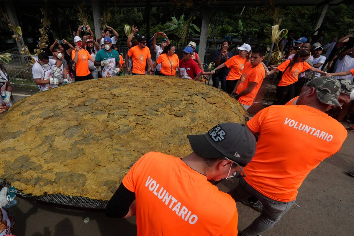 Panamá prepara megapatacón y obtiene récord Guinness