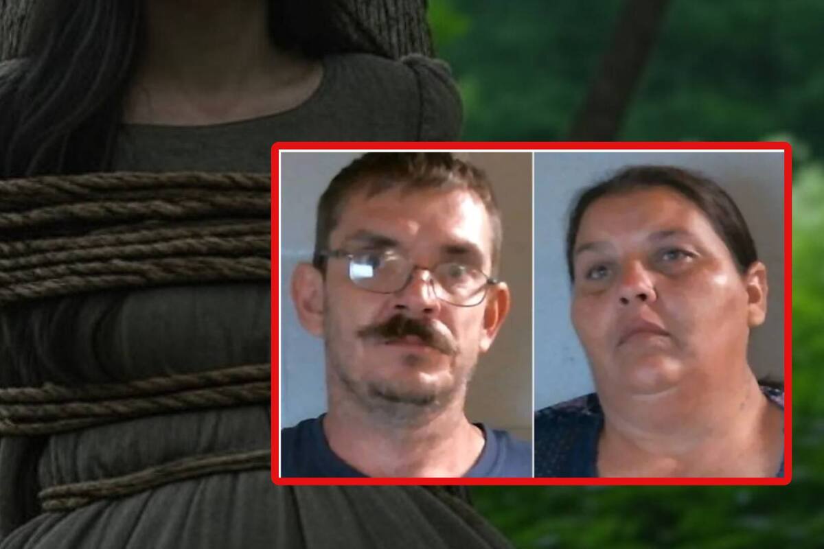 Más de 30 años de cárcel pasarán padre y su novia tras atar a su hija a un árbol por 24 horas