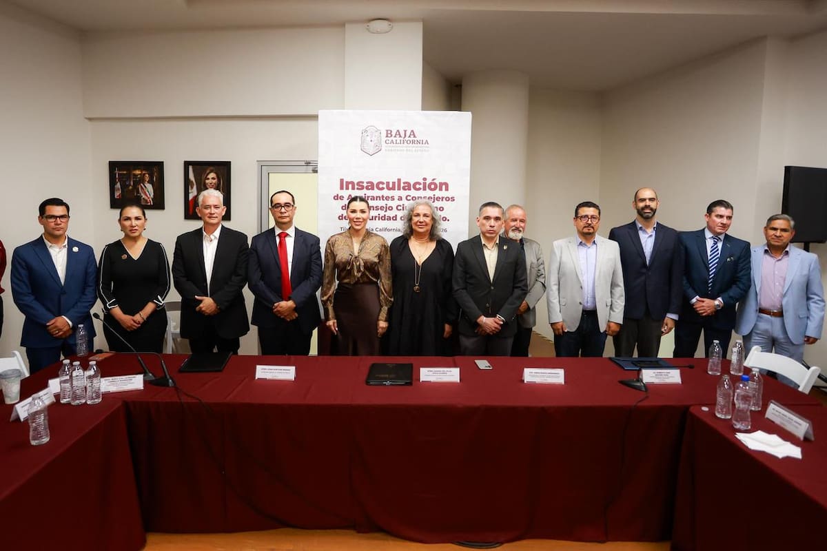 Toma protesta Marina del Pilar a nuevos integrantes del Consejo Ciudadano de Seguridad