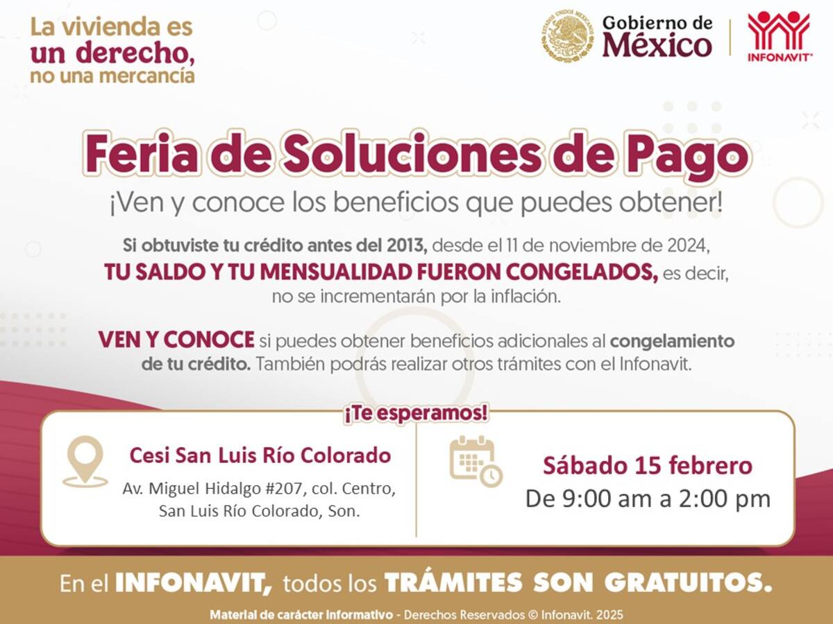 En el evento se ofrecerán asesorías y trámites gratuitos.