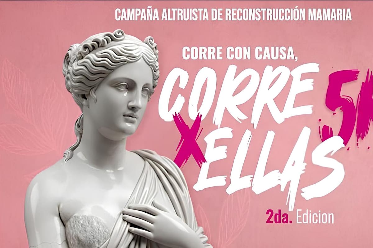 Realizarán carrera para reconstrucción mamaria