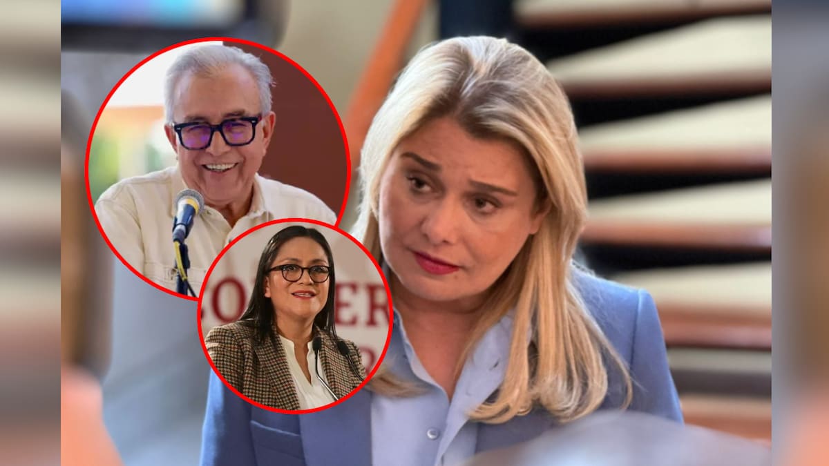 Maru Campos cuestionó que a Rubén Rocha “lo defienden” y aseguró que a ella la señalan por “desmantelar narcolaboratorio”, presidenta de Morena le contestó