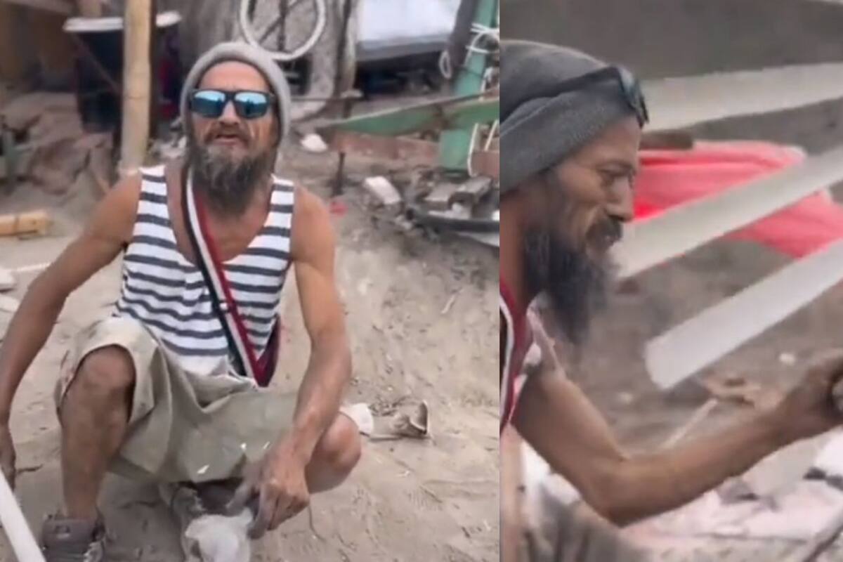 "Científico loco": Reciclador crea inventos con objetos de la basura