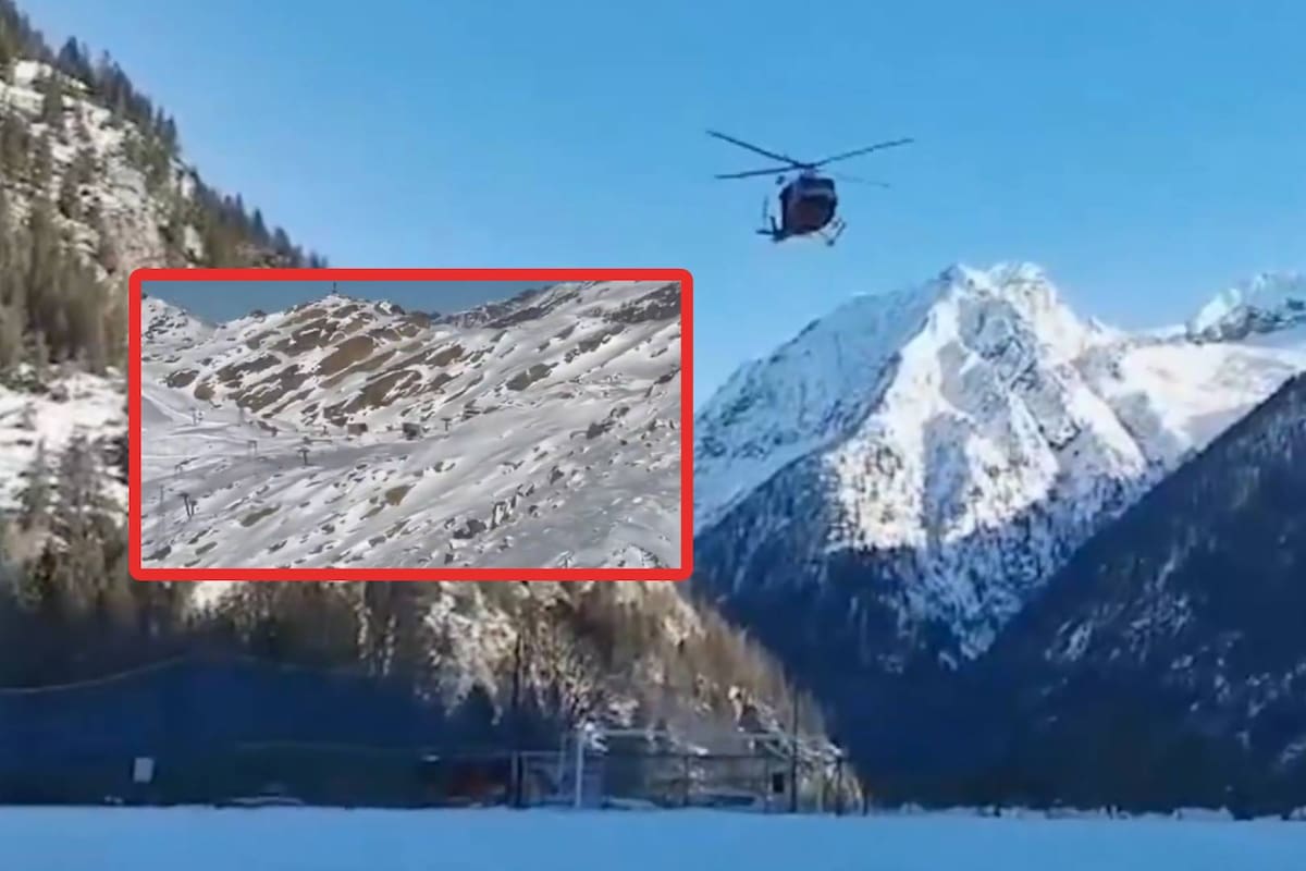 Accidente en teleférico de Italia deja 4 heridos y 100 turistas atrapados en plena temporada invernal