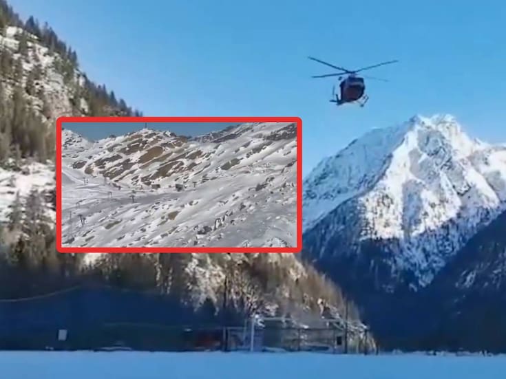 Accidente en teleférico de Italia deja 4 heridos y 100 turistas atrapados en plena temporada invernal