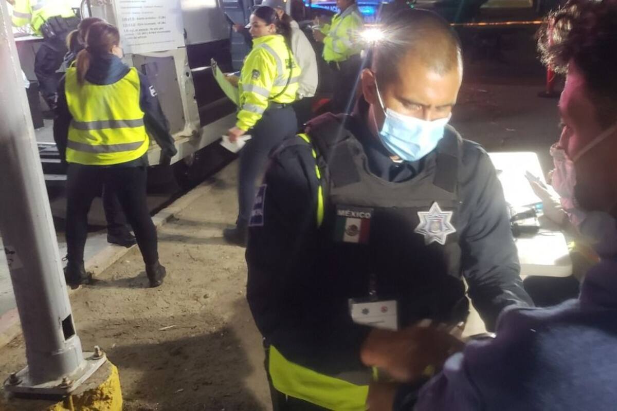 Continúa operativo alcoholímetro en Ensenada