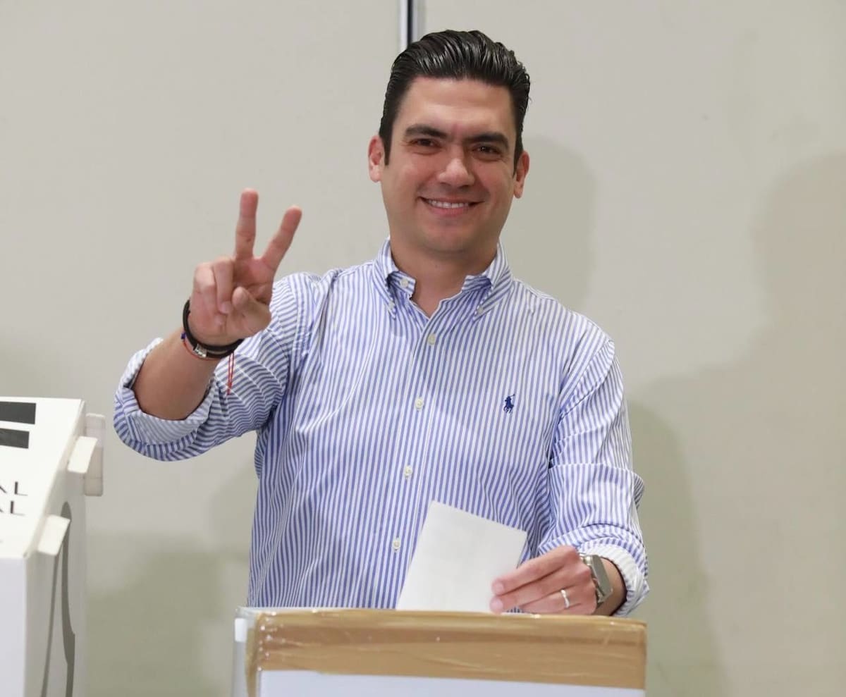 Jorge Romero es el nuevo dirigente del PAN. | Crédito: X @JorgeRoHe